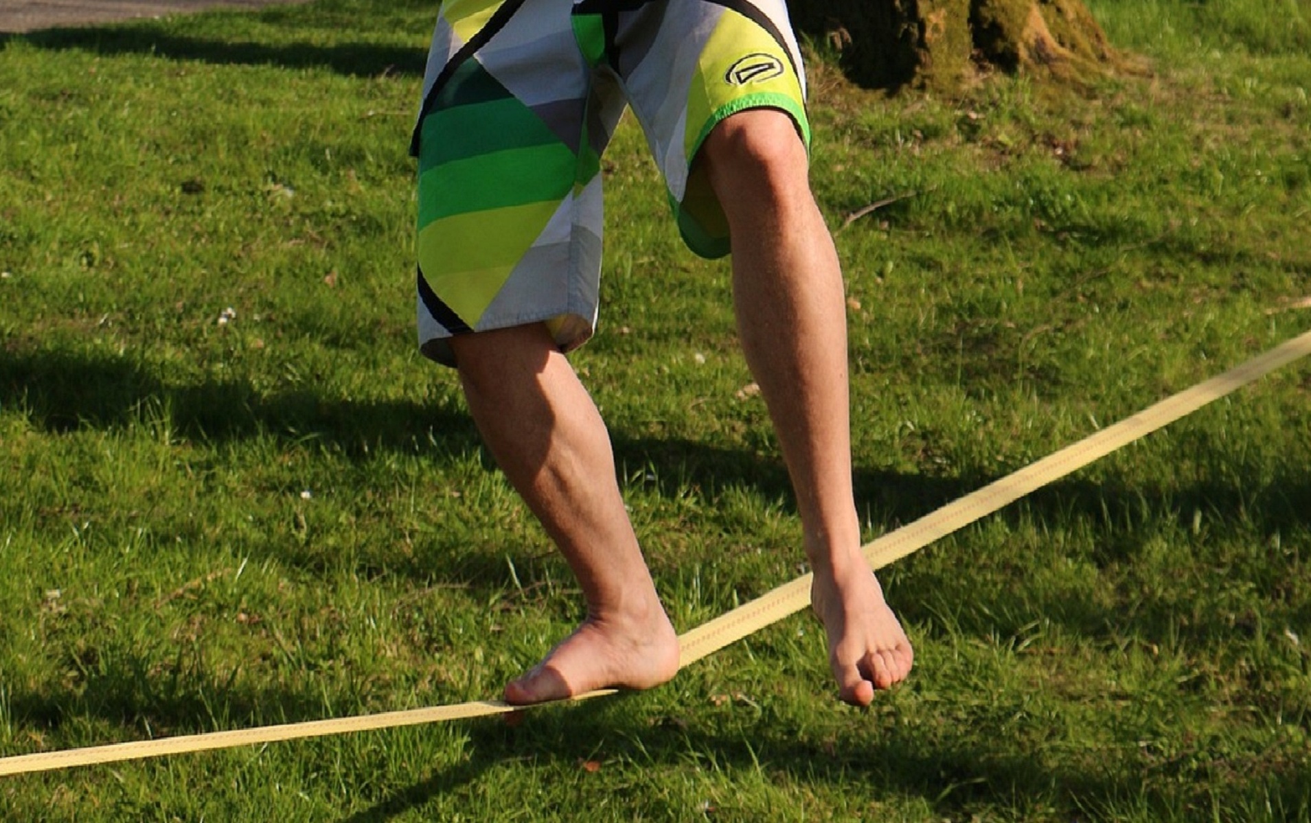 Slackline pour site